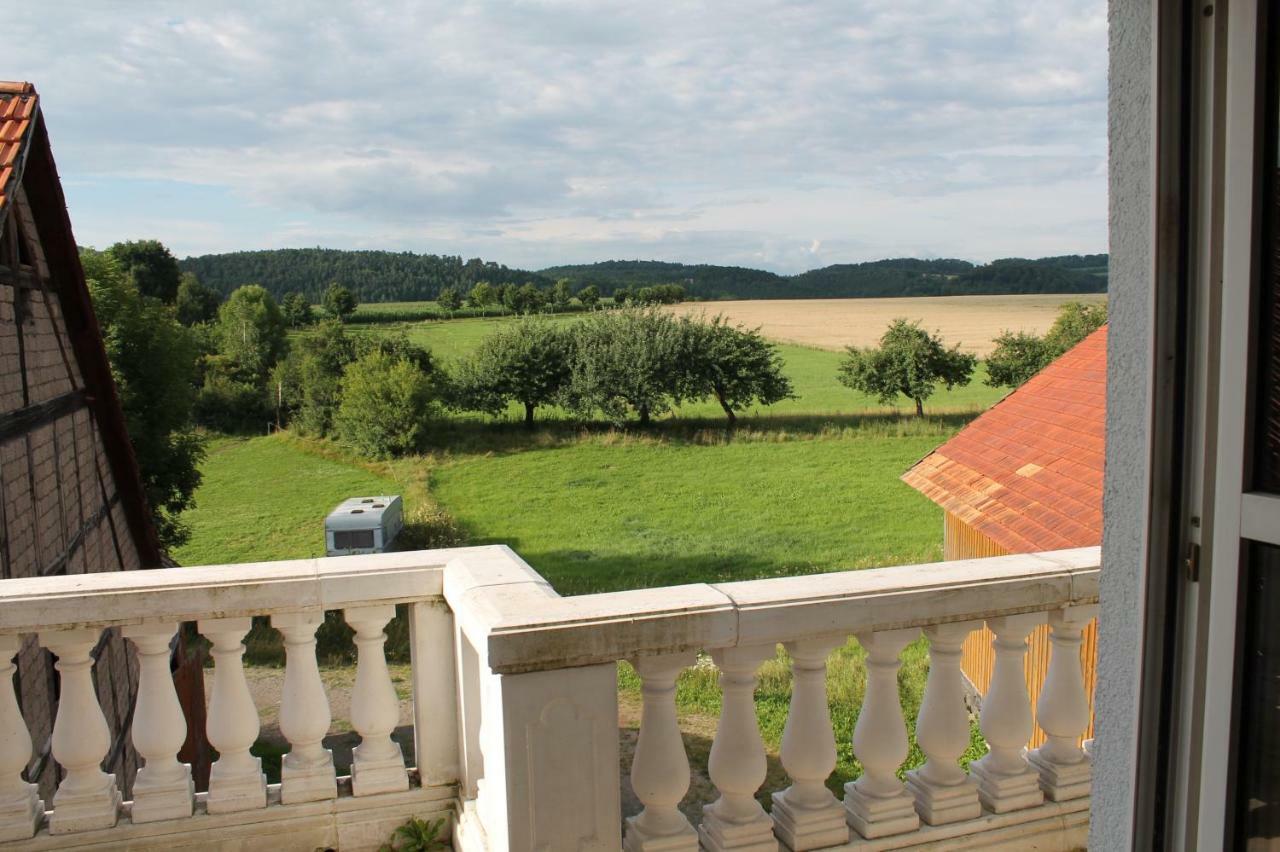 Bio-Bauernhof Rhoen Schleid Экстерьер фото